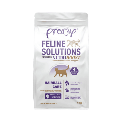 Pramy Feline Solutions Hairball Care