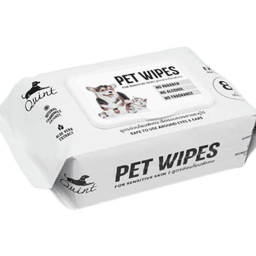 Quint Pet Wipes For Sensitive Skin 70 sheet