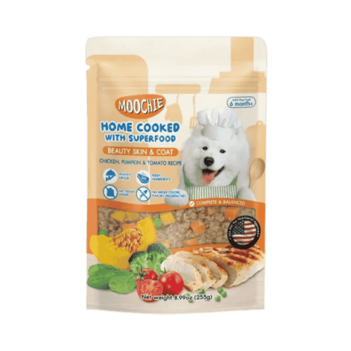 Moochie Home Cooked with Superfood Beauty Skin & Coat 255g