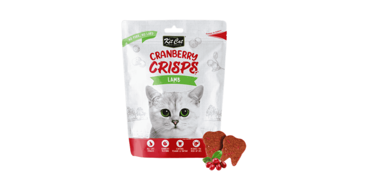 Kit Cat Cranberry Crisps Lamb Kit Cat Cranberry Crisps Lamb 60g