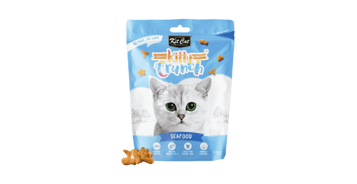 Kit Cat Kitty Crunch Seafood Kit Cat Kitty Crunch Seafood 60g
