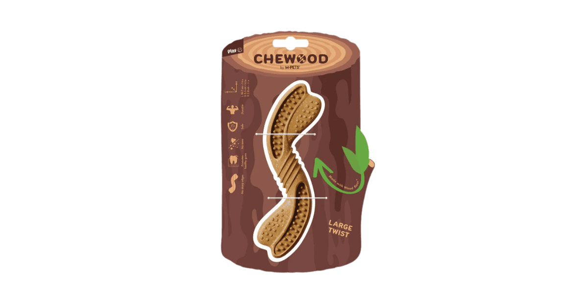 M-Pets Chewood Dog Toy Large Twist M-Pets Chewood Dog Toy Twist L