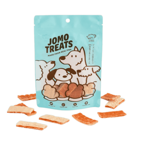 Jomo Dog treats Mini Fish Sheet Sandwich 80g