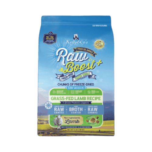 Kelly & Co’s Raw Boost Freeze Dried Coated Kibble Cage-Free Chicken recipe 1360g