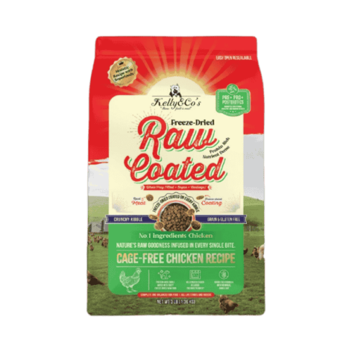 Kelly & Co’s Raw Coated Freeze Dried Cage-Free Chicken recipe