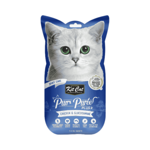 Kit Cat Purr Puree Plus+ Chicken & Glucosamine 60g