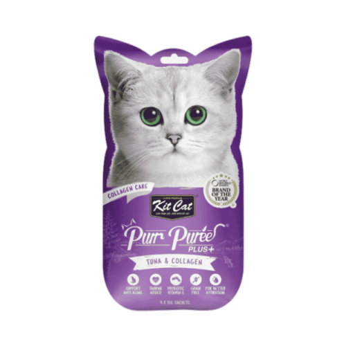 Kit Cat Purr Puree Plus+ Tuna & Collagen 60g