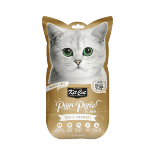 Kit Cat Purr Puree Plus+ Tuna & Cranberry 60g