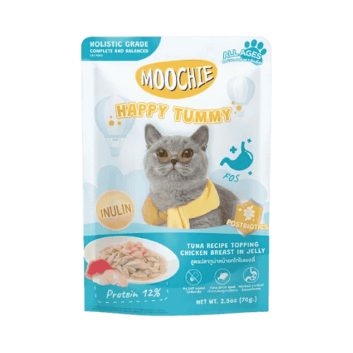 Moochie Holistic Cat Food Happy Tummy 70g