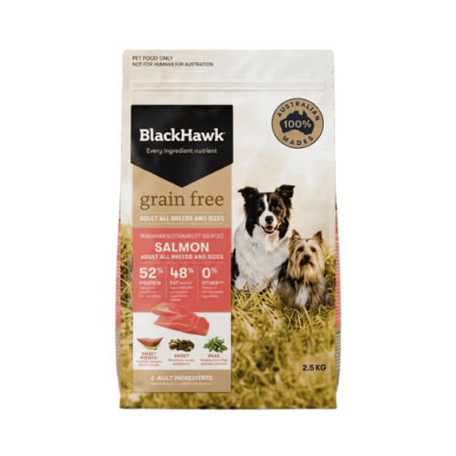 BlackHawk Grain Free Adult Dog Food Salmon 2500g