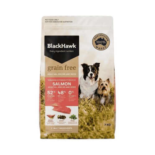 BlackHawk Grain Free Adult Dog Food Salmon 7000g
